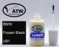 Preview: BMW, Frozen Black, U91: 20ml Lackstift, von ATW Autoteile West.